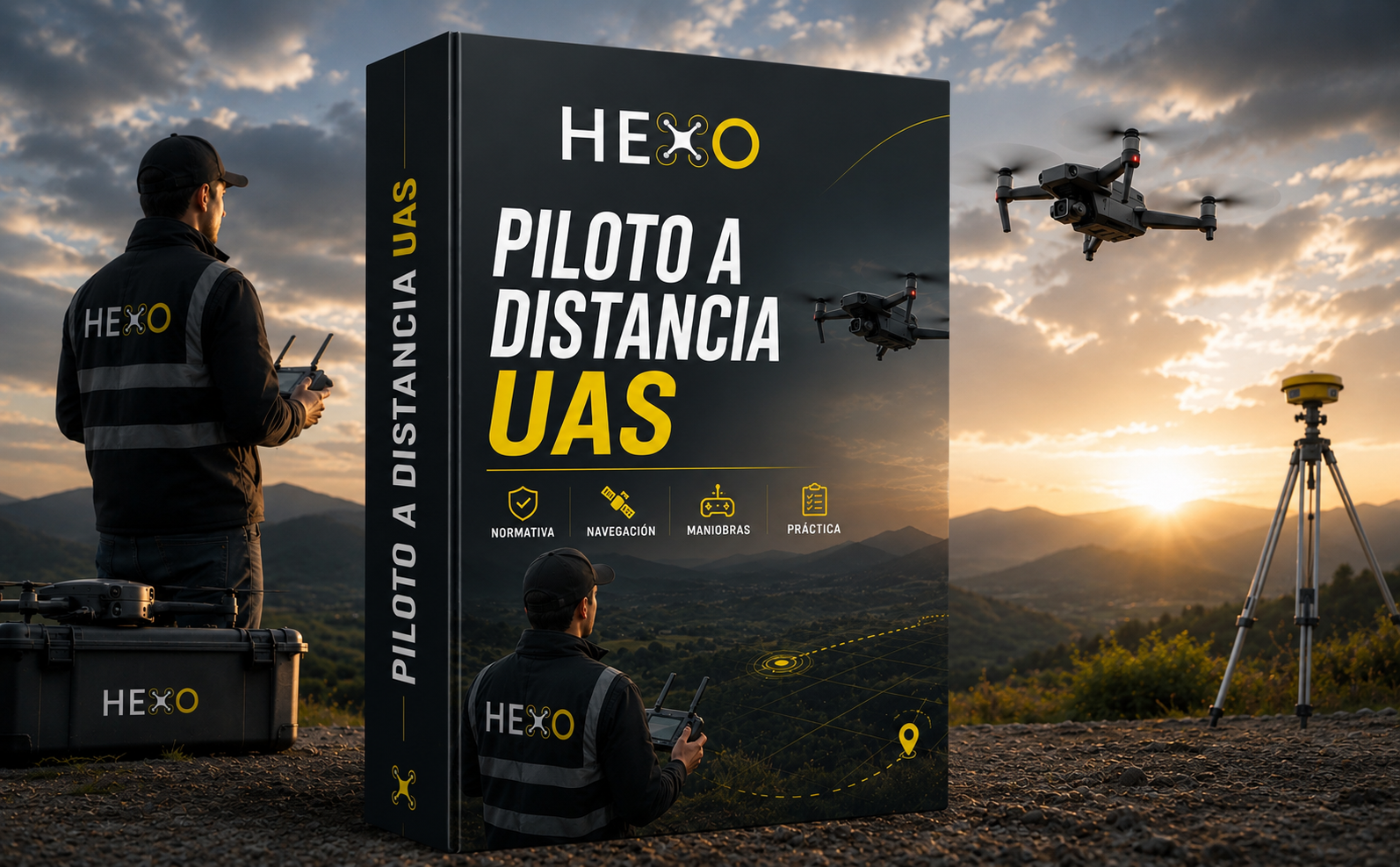 Portada del curso Piloto a Distancia UAS