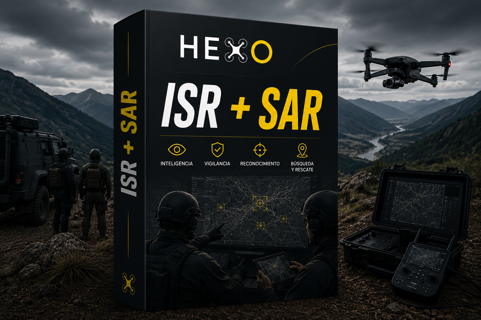 Portada de la especialización ISR y SAR