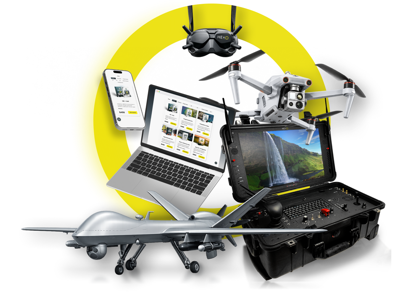 Cursos y formación profesional de pilotos UAS en HexoDrone