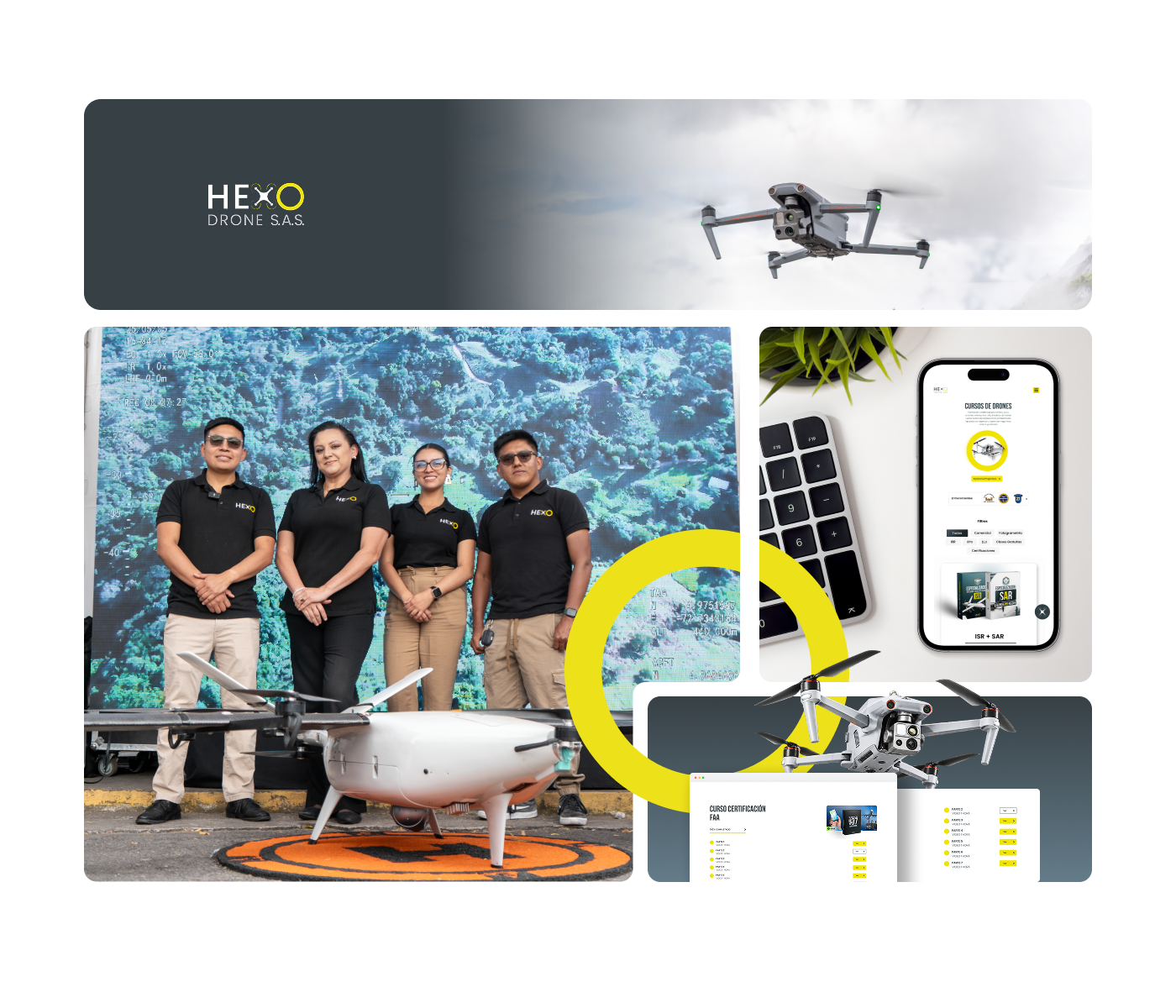 Formación y experiencia HexoDrone
